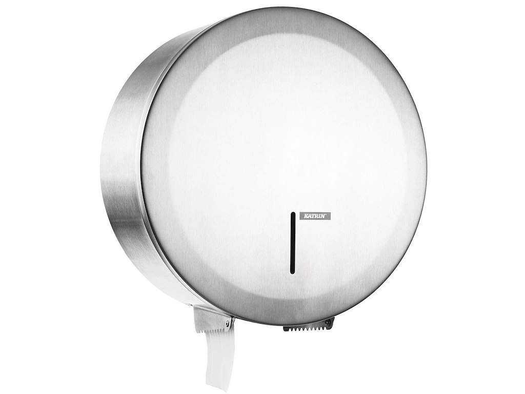 Dispenser Toiletpapir Katrin Gigant M/L Jumbo Maxi Børstet stål
