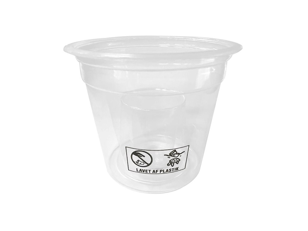 Plastglas 175ml+25ml Shot Bomb PP klar