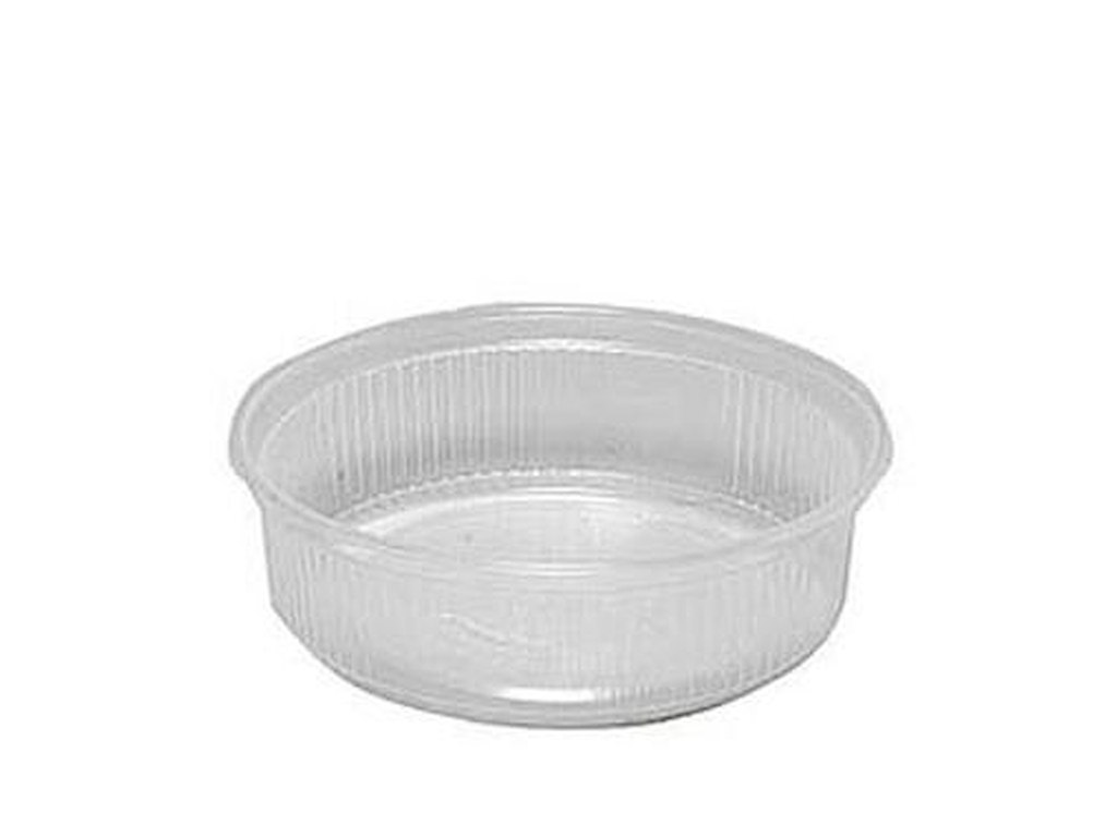 Salatbæger 125 ml Ø101x31 mm Rund PP Klar