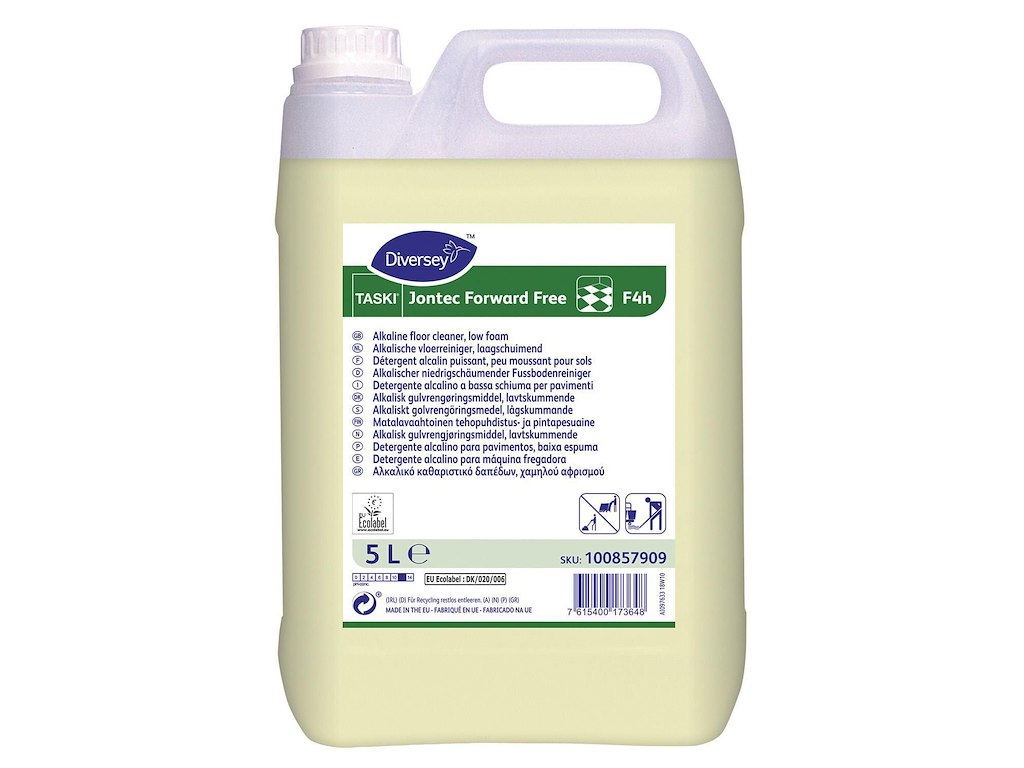 Grundrengøring Gulv Taski Jontec Forward Free F4h 5ltr Ecolabel u Parfume Mask