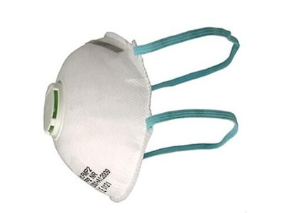 Maske Sikkerhed P2 Keep Safe m/Ventil mod Tørre partikler/væskeformige aerosoler