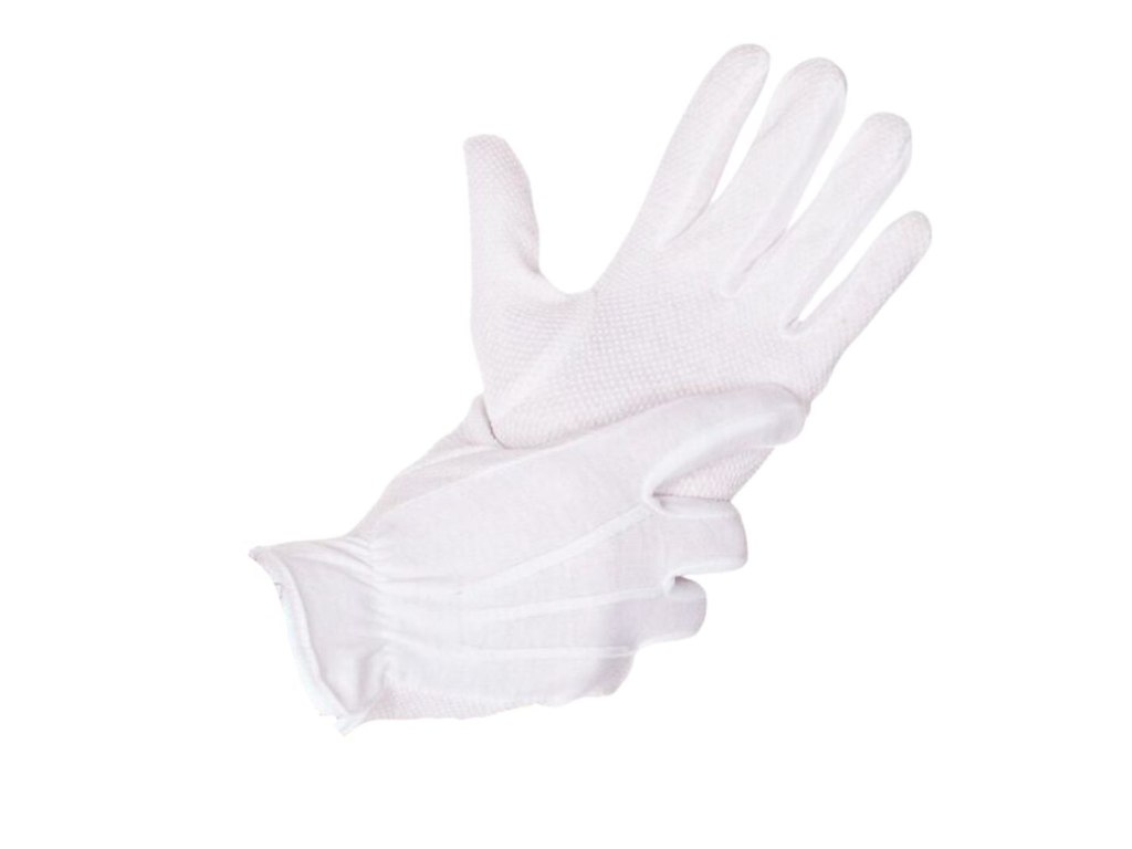 Bomuldshandsker (inderhandsker) - (one size)