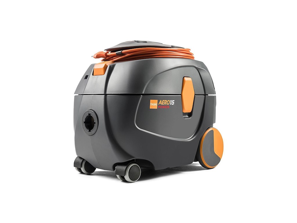 Støvsuger Gulv Taski Aero 15 Power 15ltr 7.3kg med 12.5m ledning Sort/Orange