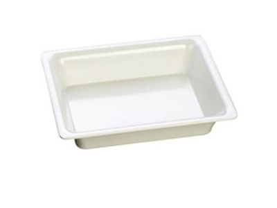Kantine Slim 1/2 GN 32.5x26.5x6.5 cm Melamin Hvid