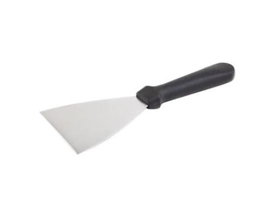 Paletspade 12x10 cm med Plast Skaft Sort