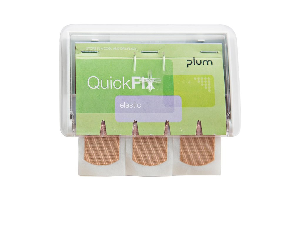 Dispenser Plaster QuickFix UNO 45 stk Plast med Elastiske plastre Klar