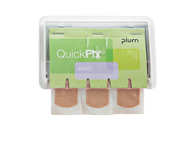 Dispenser Plaster QuickFix UNO 45 stk Plast med Elastiske plastre Klar