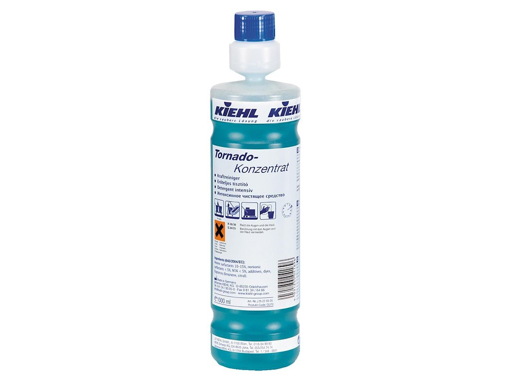 Universalrengøring Tornado T/fedt skidt nikotin M/DOSERINGSHÆTTE m/parfume 1 ltr