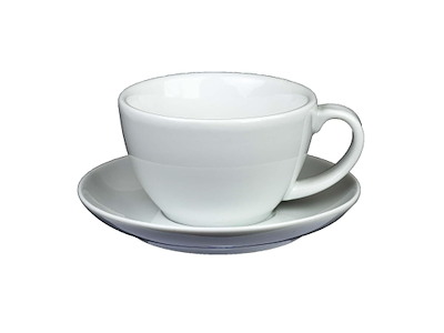 Kop latte Latte Art 30cl Porcelæn hvid