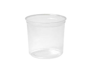 Bæger Crystal Deli 750 ml Ø116x107 mm Rund Kraftig RPET Klar