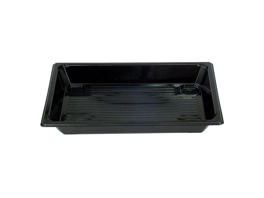 Sushibakke 215x147x25 mm RPET Sort