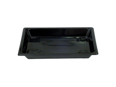 Sushibakke 215x147x25 mm RPET Sort