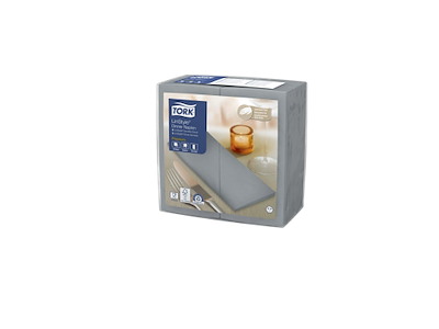 Serviet Tork Premium LinStyle 40x40cm 1/8-fold Grå