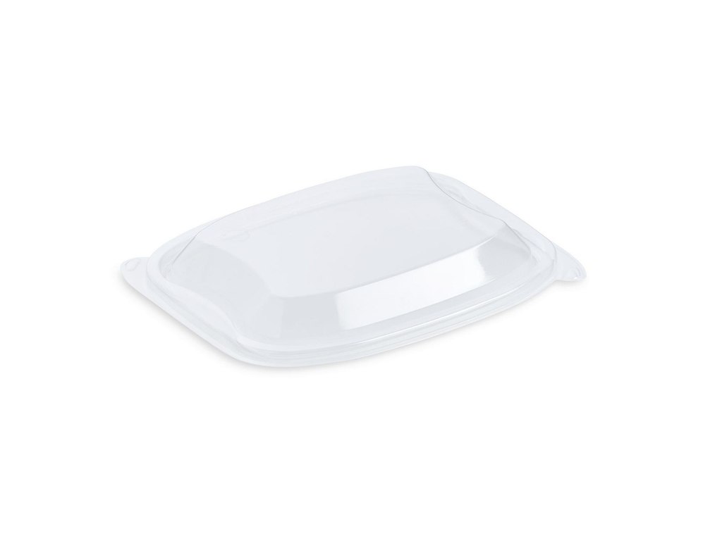 Låg Bistro Warm 1-rum rektangulær L190xB155xH23mm PP Klar