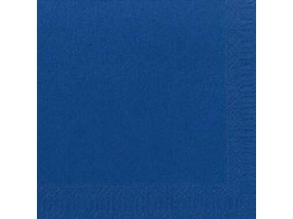 Serviet Duni 40x40cm 3-lag Mørkeblå 125 stk