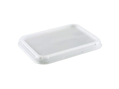 Låg klar PP 192x141x16 mm M5187 til plastbakke serien 2187 str 187x137 mm
