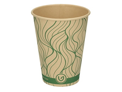 Kaffebæger Bambus Ø90xH110mm 30cl 12oz Single Wall Natur Verive