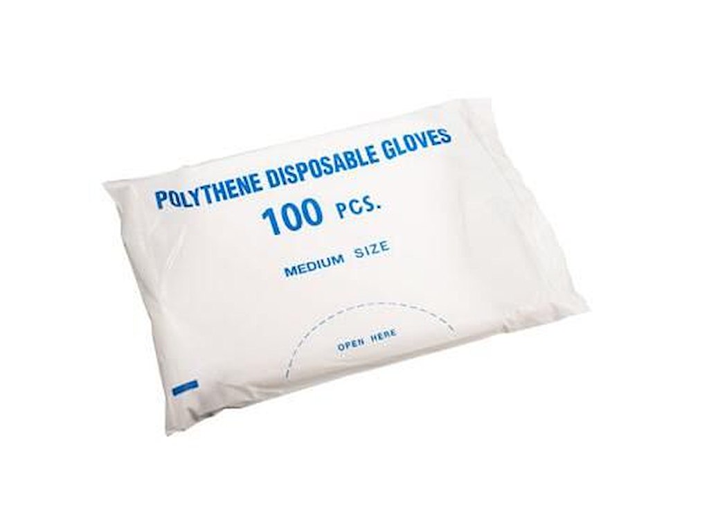 Handske Engangs str M LDPE