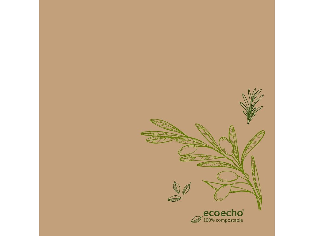 Serviet Duni Dunisoft airlaid 40x40cm Veggies