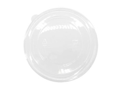 Plastlåg Ø155 mm klar RPET til Salatskål 500/750/1000 ml