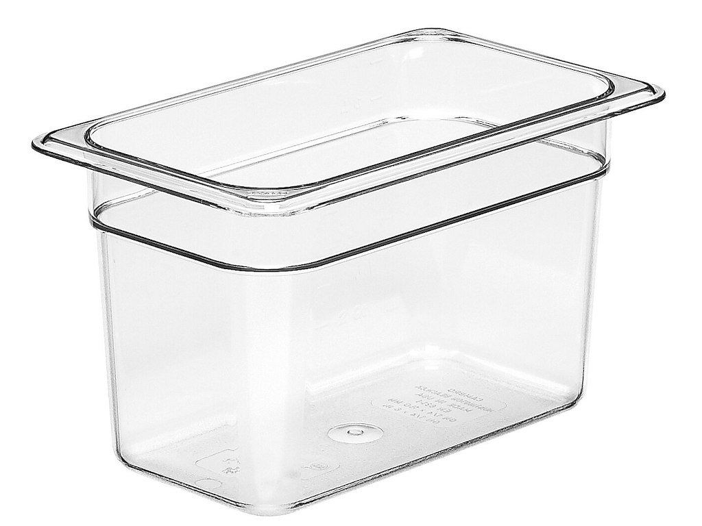 Kantine Cambro 1/4GN 3.7L 26.5x16.2x15cm Polycarbonat Klar