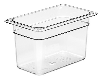 Kantine Cambro 1/4GN 3.7L 26.5x16.2x15cm Polycarbonat Klar