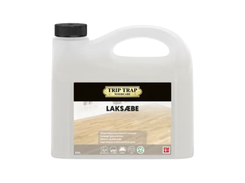 Vaskepleje Trip Trap Laksæbe Natur uden Voks/Farve/Parfume 2.5 ltr
