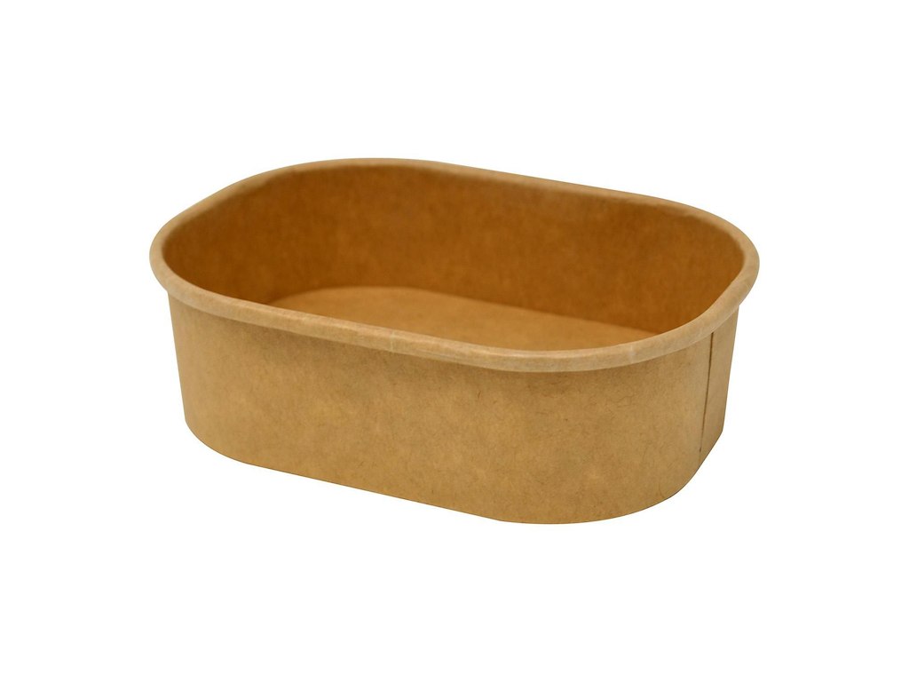 Bæger Stagione 108/80x97/69x33mm 150 ml kraft med PP Brun