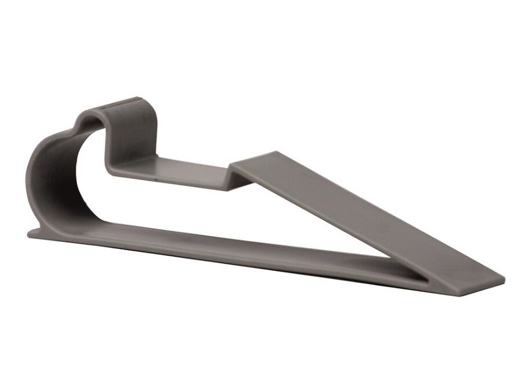 Dørkile 25x5x3 cm Plast Sort