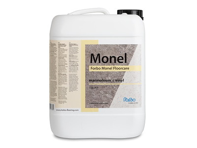 Vaskepleje Monel 818 uden Voks uden parfume til Plejekrævende gulve 10 ltr