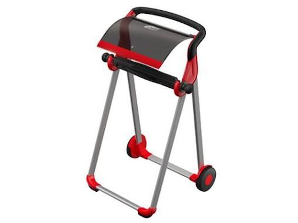 Dispenser Aftørringsrulle Tork W1 Gulvstativ op til 48 cm Rød/Sort