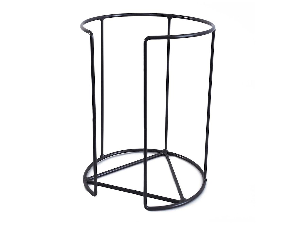 Tallerken Kassette Ø31xH30 cm Stål Coated Grå