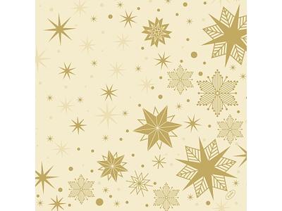 Serviet Dunilin Airlaid 40 x 40cm Stargazing Cream