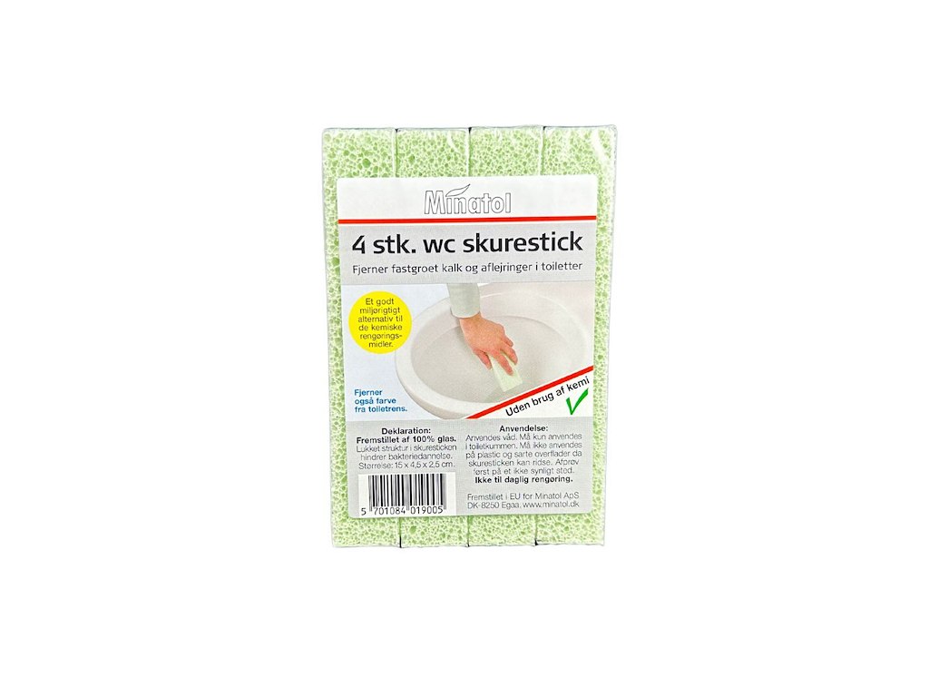 WC skurestick (4 stk.)