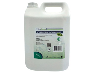 Tøjvask Skyllemiddel Prime Source Mild uden Parfume/Farve 5 ltr