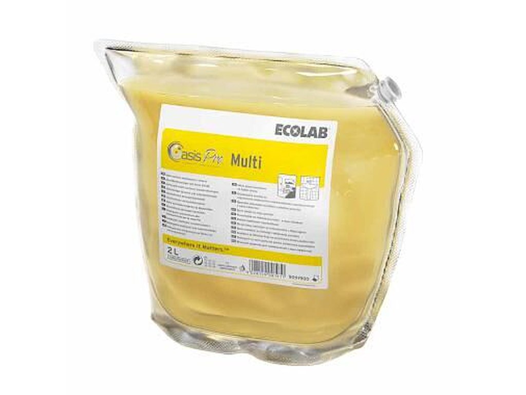 Universalrengøring Oasis Pro Multi med nanobeskyttelse farve og parfume 2 ltr