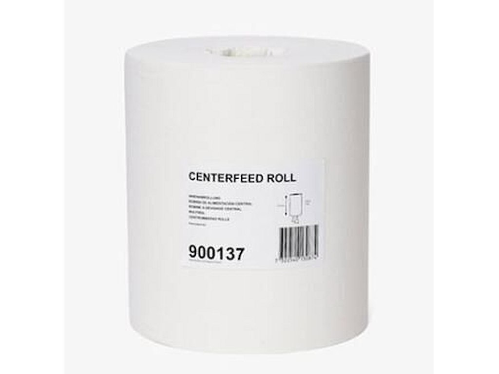 Håndklæderulle Neutral M2 1-lag Ø19xB20.5cmxL275m Uperfo. U/Hylse Genbrug Natur