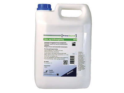 Ovn- og Grillrengøring flydende Prime Source Ren højalkalisk 5 ltr