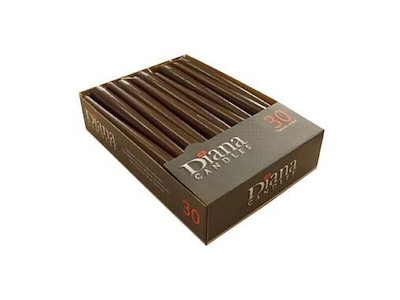 Antiklys Ø22x245 mm Brændetid 7.5 timer Brun