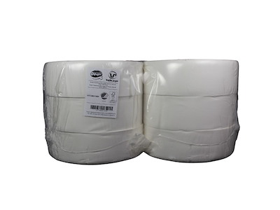 Toiletpapir Jumbo maxi 2-lags, 300m