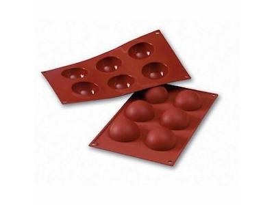 Bage/Tilberedningsform 1/3 GN Ø7x3.5 cm 6 Muffins