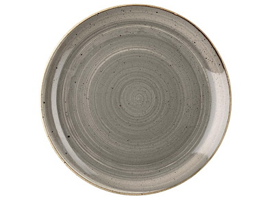 Tallerken Coupe Stonecast Ø28.8 cm Porcelæn Grå