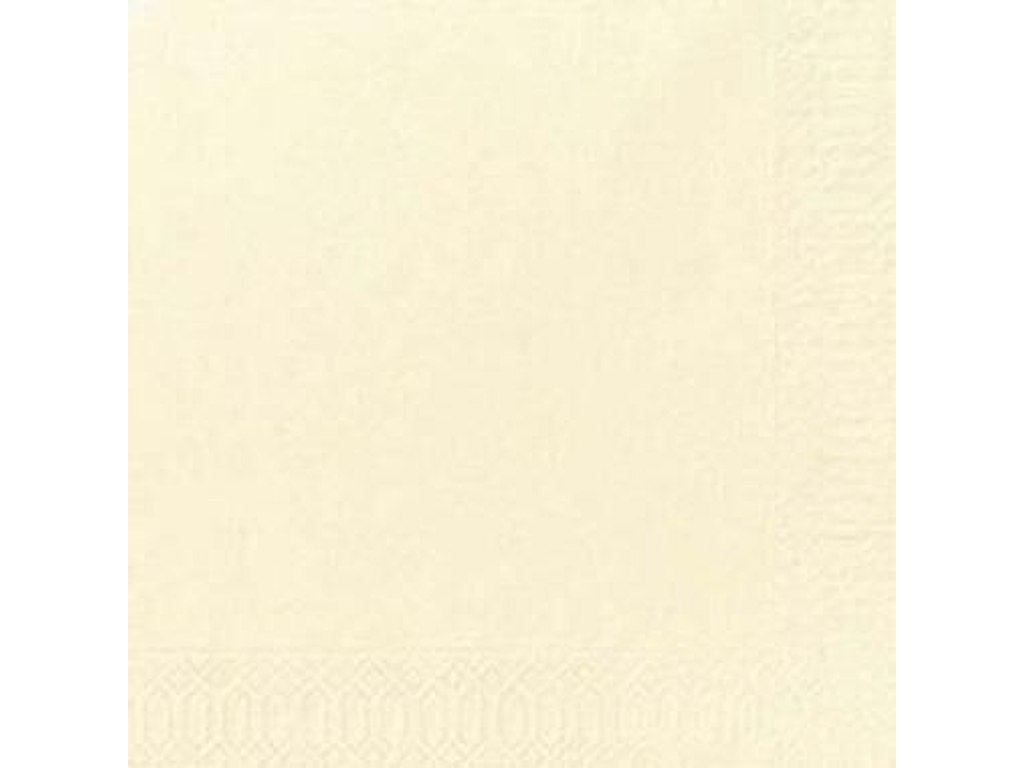 Serviet Duni 40x40cm 3-lag Buttermilk 125 stk