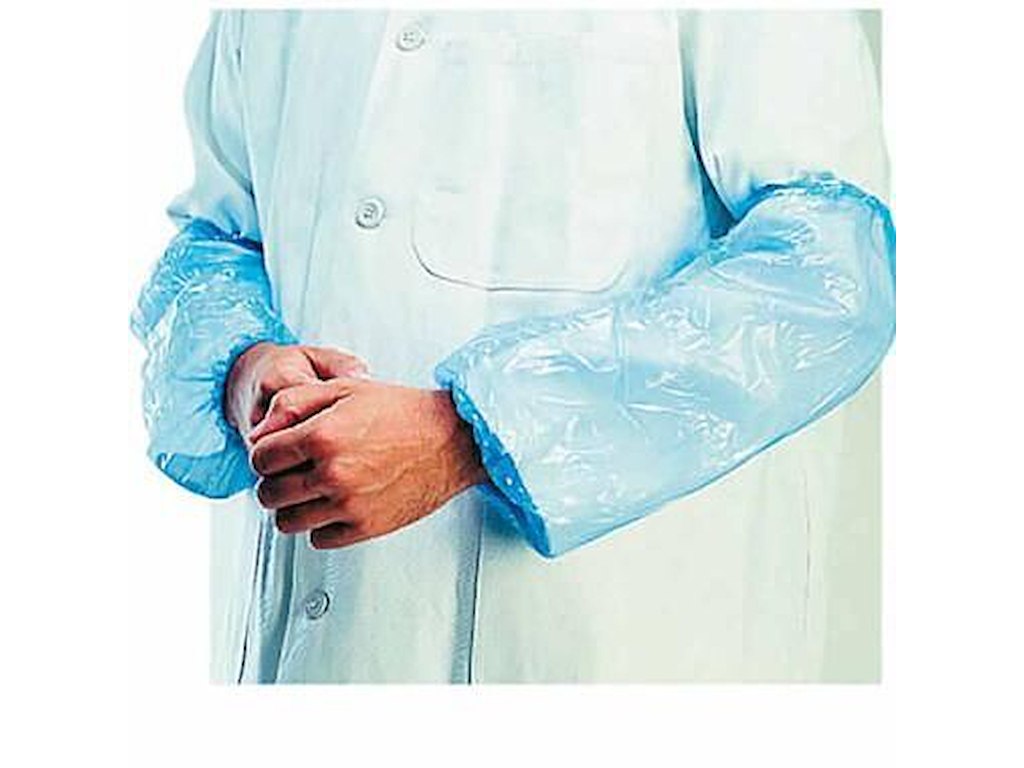 Ærmeovertræk 40 cm 20 my Blå