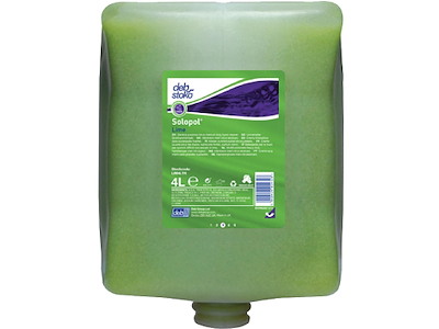 Håndrens Solopol Lime med parfume til Cleanse Heavy 4000 dispensere 4 ltr Grøn