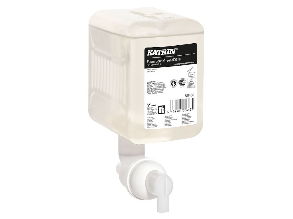 Sæbe Katrin Skum Fresh 500ml Klar