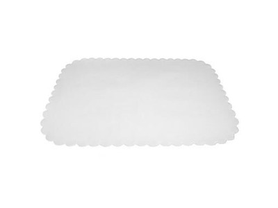 Fadpapir 33x47 cm Firkantet Præget Hvid 40 gr. kvm