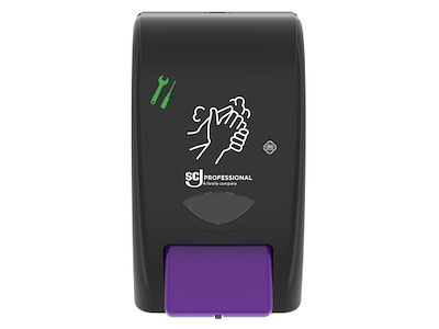 Dispenser Cleanse Heavy Black Manuel sort/lilla til 2ltr patron