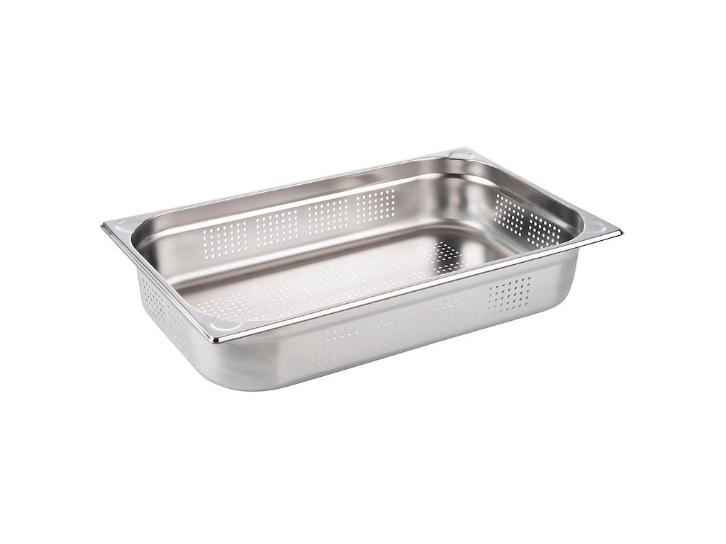 Kantine 1/1 GN 13.4 ltr 53x32.5x10 cm Perforeret Rustfrit stål
