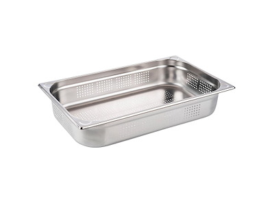 Kantine 1/1 GN 13.4 ltr 53x32.5x10 cm Perforeret Rustfrit stål